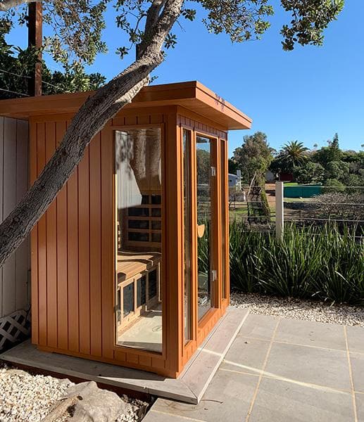 Clearlight Sanctuary Outdoor 2 - Two Person Outdoor Full Spectrum Infrared Sauna