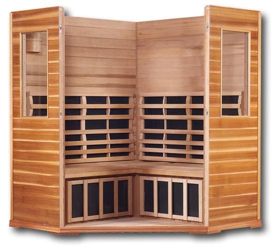 Clearlight Premier IS-C Three Person Corner Far Infrared Sauna