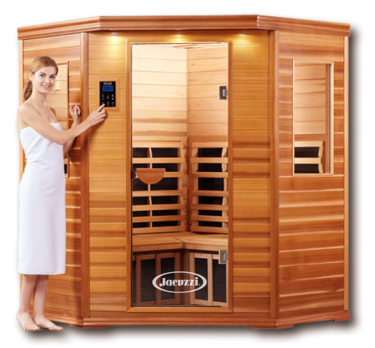 Clearlight Premier IS-C Three Person Corner Far Infrared Sauna