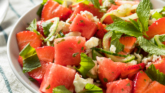 Watermelon Salad - So Refreshing