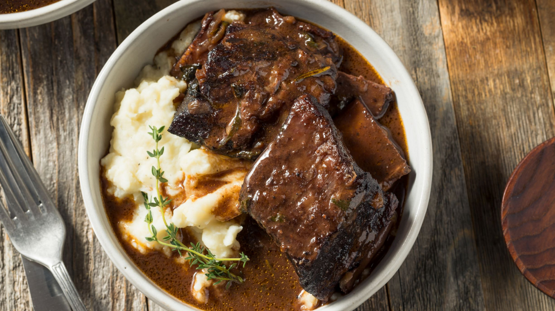 paleo beef short ribs are a tender and rich way to serve up dinner