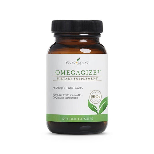 OmegaGize³ Omega 3 Fish Oil Complex Dietary Supplement (120 ct.) | Be Vivid You