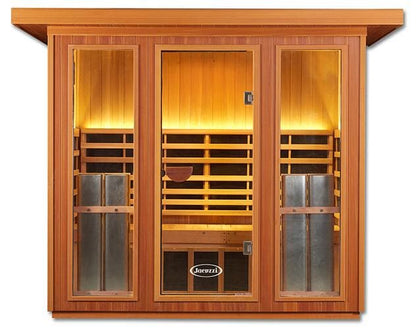 Clearlight Sanctuary Outdoor 5 - 4-5 Person Outdoor Full Spectrum Infrared Sauna