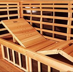 Clearlight Sanctuary Outdoor 5 - 4-5 Person Outdoor Full Spectrum Infrared Sauna