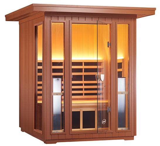 Clearlight Sanctuary Outdoor 2 - Two Person Outdoor Full Spectrum Infrared Sauna