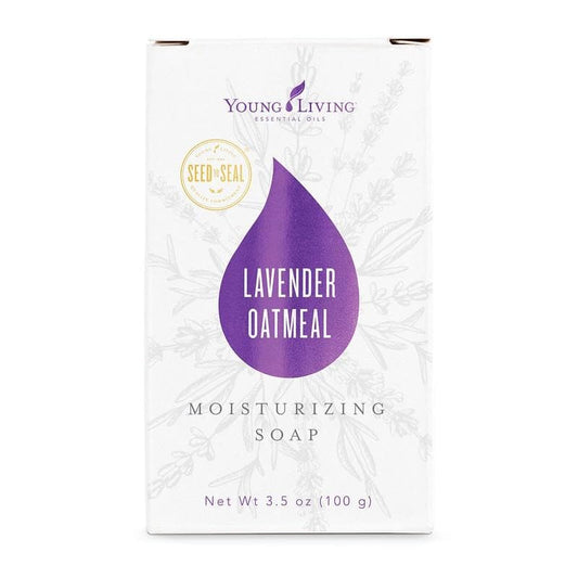 Lavender-Oatmeal Moisturizing Soap | Be Vivid You