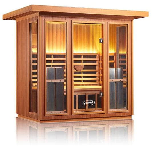Clearlight Sanctuary Outdoor 5 - 4-5 Person Outdoor Full Spectrum Infrared Sauna