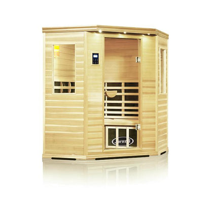 Clearlight Premier IS-C Three Person Corner Far Infrared Sauna